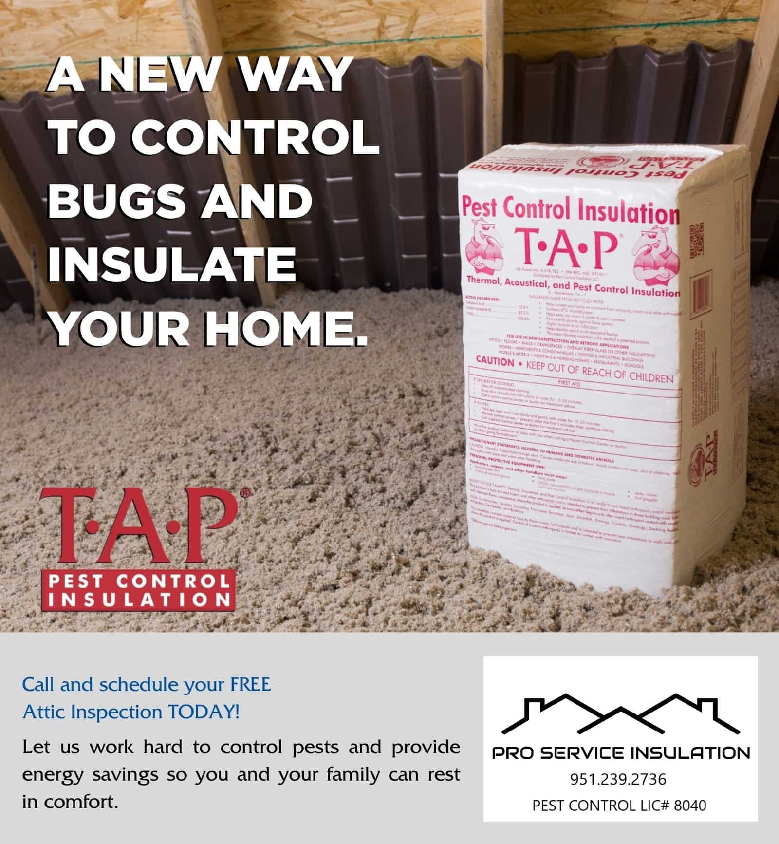 PEST CONTROL INSULATION